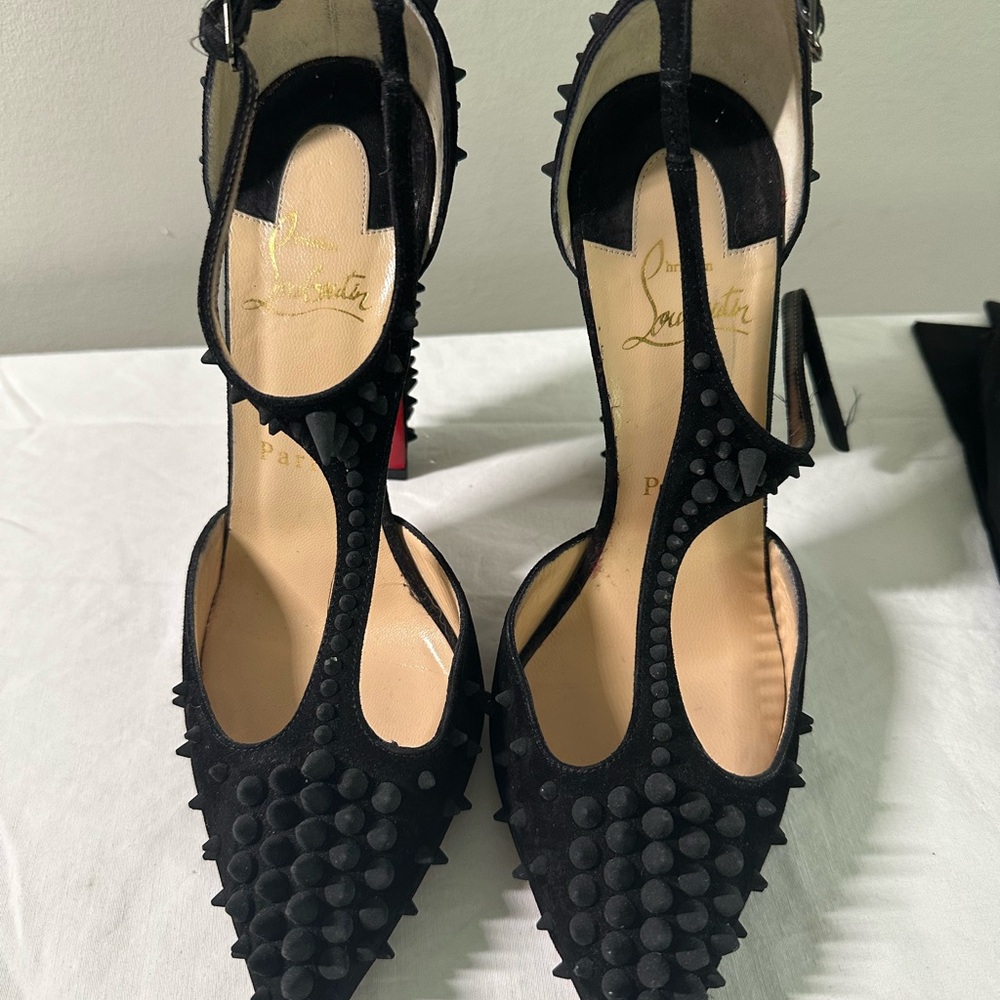 Christian Louboutin spiked heel